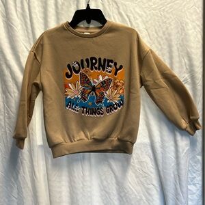 Youth girls graphic sweatshirt